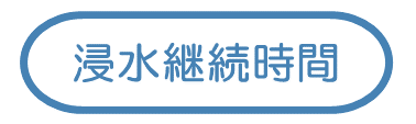 浸水継続時間