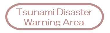 Tsunami Disaster Warning Area（Chiba prefecture not specified）